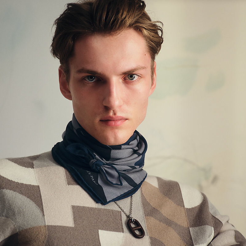 カレH 65 《ウォーターフォール》 - ブルー | Hermès - エルメス-公式